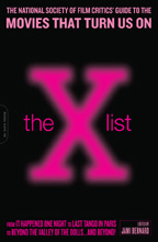 Now available in bookstores: “The X List,” an anthology of writing on erotic movies by members of the National Society of Film Critics. For more information, click here.