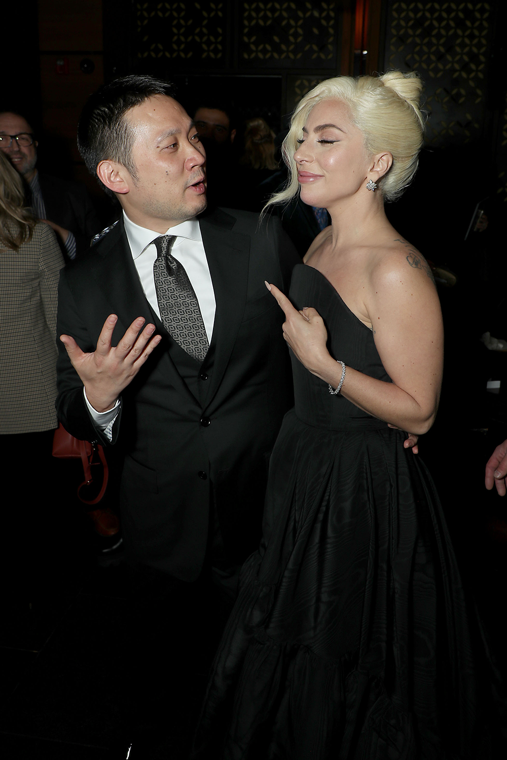 Lady Gaga Bids Final Farewell to Patrizia Reggiani at New York Film Critics Circle Awards